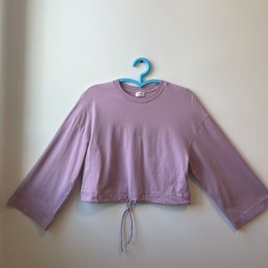 Aritzia Wilfred - crop top